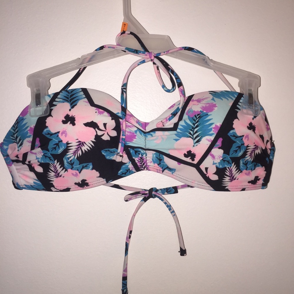 Colorful Push-Up Bikini Top